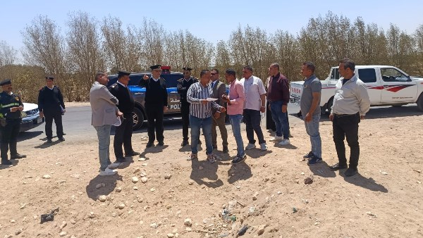 تسليم أرض وحدة مرور أرمنت الجديدة لوزارة الداخلية لبدء الإنشاءات