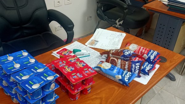 جانب من المضبوطات 