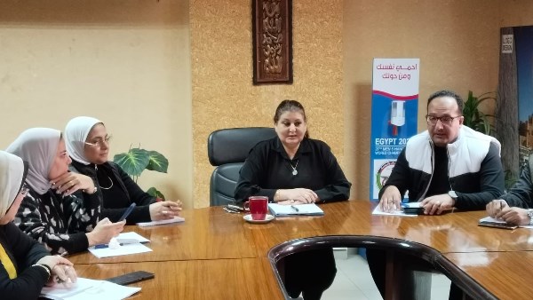 اجتماع بمديرية الشباب والرياضة