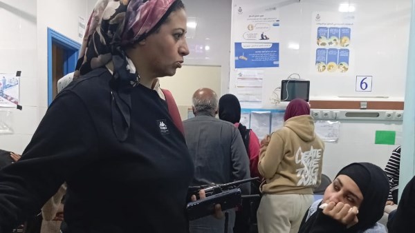 مصابين حادث الطريق الصحراوي بالإسكندرية 