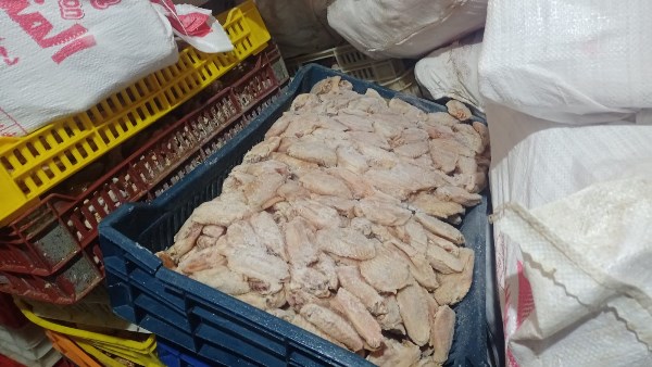 الدواجن المضبوطة