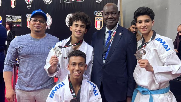 لحظة التكريم 