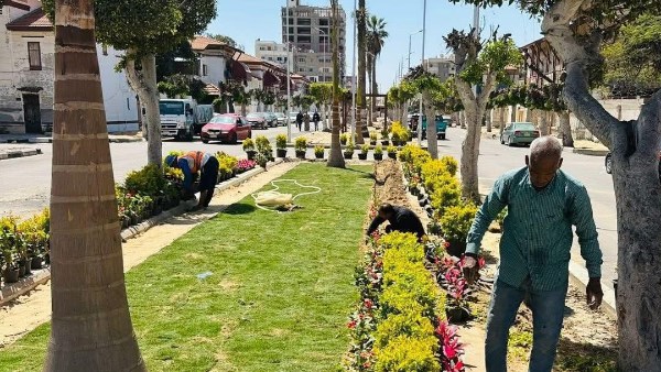 محافظ بورسعيد: المسطحات الخضراء عنصر أساسي في تخطيط المناطق المطورة