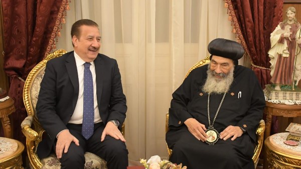 الزيارة تأتي تأكيدٱ على روح المحبة والوحدة الوطنية ومشاركة أبناء بورسعيد الأقباط فرحة العيد