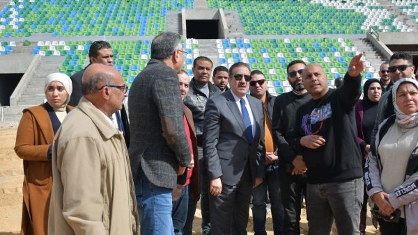 محافظ بورسعيد يشدد على تسريع وتيرة العمل للانتهاء من الأعمال  في أقرب وقت