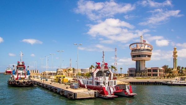 ميناء دمياط 