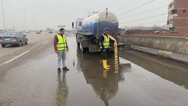 شفط مياه الأمطار 