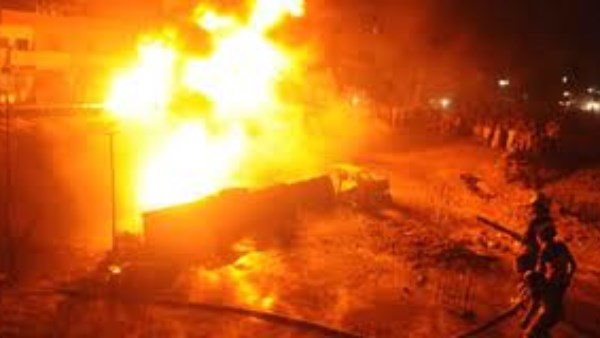 ندب المعمل الجنائي لفحص نشوب حريق داخل شقة سكنية ببنها