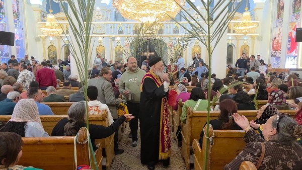 احتفالات أقباط الغربية 