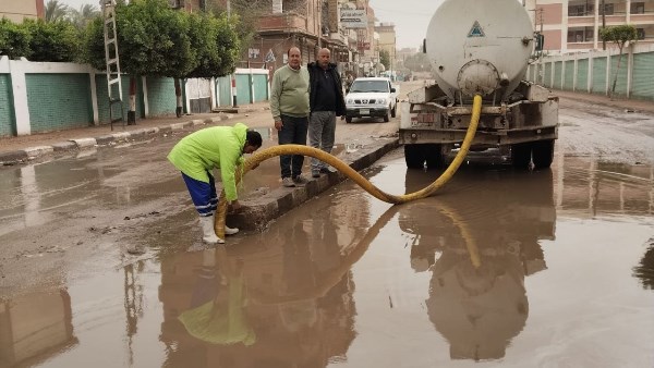 شفط مياة الأمطار