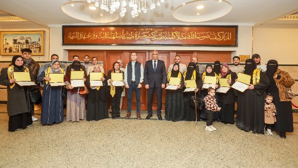 محافظ كفر الشيخ مع الأمهات المثاليات