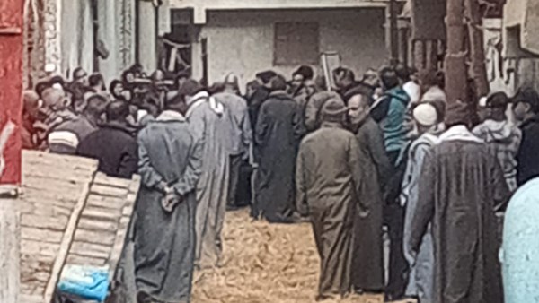 عزاء الزوجين في كفر الشيخ 