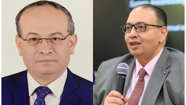 رئيس جامعة كفر الشيخ وعميد كلية الصيدلة 