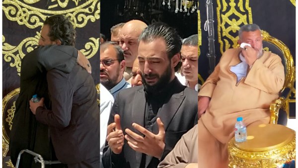 عزاء د.محمد البنا ضحية حريق شقته في كفر الشيخ 