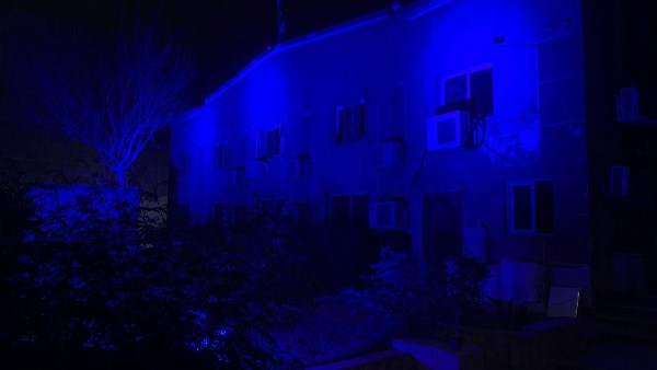 القومي للأشخاص ذوي الإعاقة يضيء مبانيه باللون الأزرق احتفالاً باليوم العالمي للتوحد