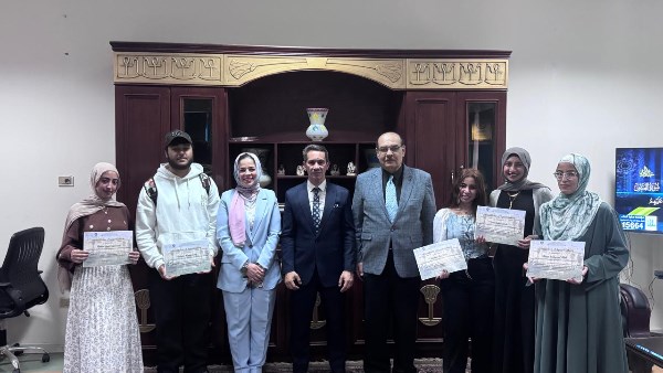 جانب من التكريم 