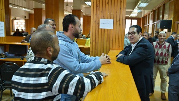 جانب من الزيارة 