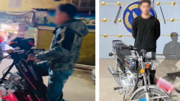 القبض على شخص استعرض بدراجته النارية بالفيوم