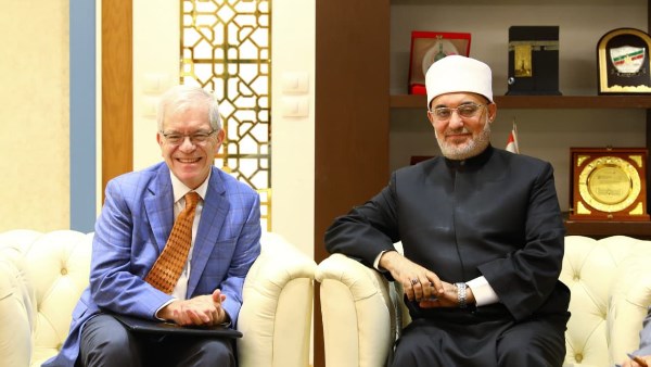 مفتي الجمهورية يستقبل القائم بأعمال السفارة الأمريكية