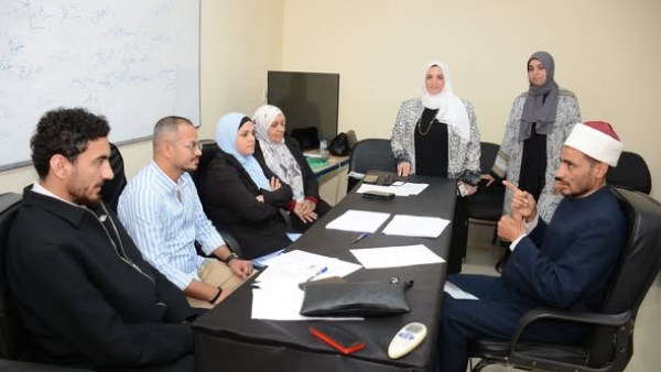 اختبارات برنامج تدريب وعاظ الأزهر على لغة الإشارة