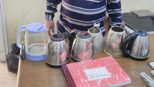 ضبط الغلايات المائية 