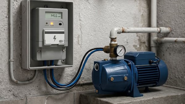 عداد الكهرباء وموتور المياه