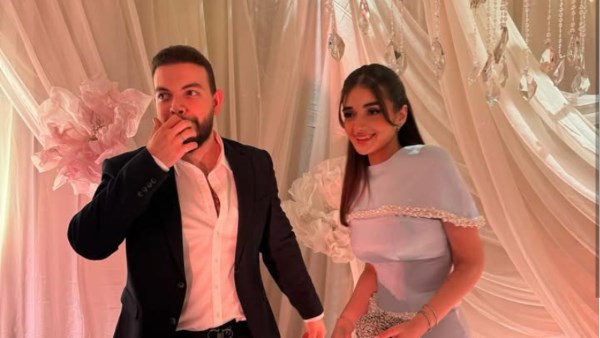 أحدث ظهور لـ ملك زاهر وخطيبها شريف الليثي .. صور أحدث ظهور لـ ملك زاهر وخطيبها شريف الليثي .. صور