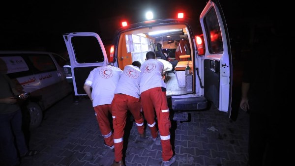 الإسعاف في غزة 