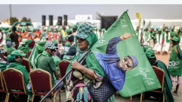 جانب من الانتخابات الرئاسية في جيبوتي 