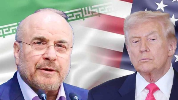 ترامب وقاليباف 