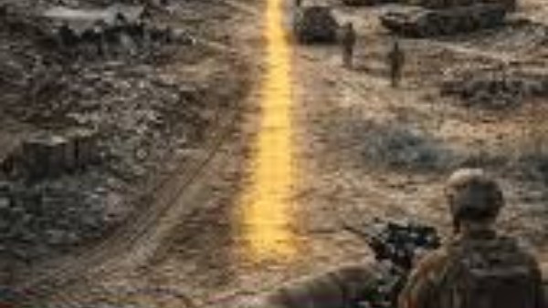 الخط الاصفر في غزة 