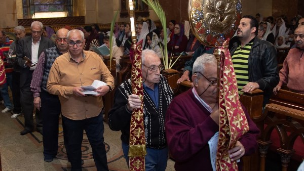 الإحتفال بأحد الشعانين 