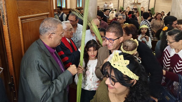 الإحتفال بأحد الشعانين 