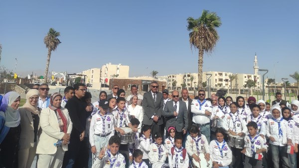 افتتاح حديقة الزهور بطور سيناء 