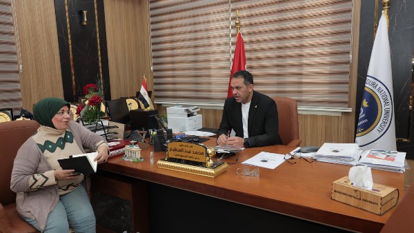 حوار صحفى مع الدكتور محمد عبد العظيم 