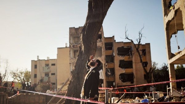 دمار كبير في تل أبيب 