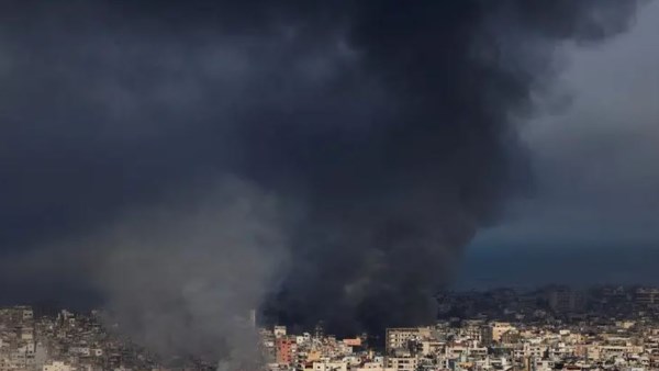 غارة صهيونية على الضاحية الجنوبية للبنان