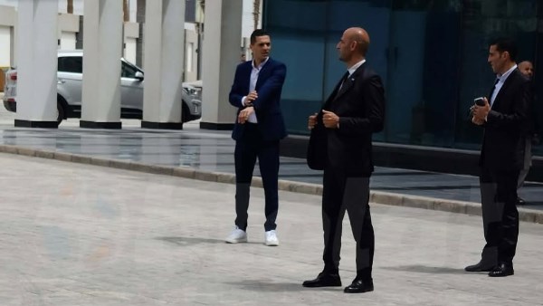 أول ظهور لـ محمود وفا بعد أزمة مباراة الأهلي وسيراميكا