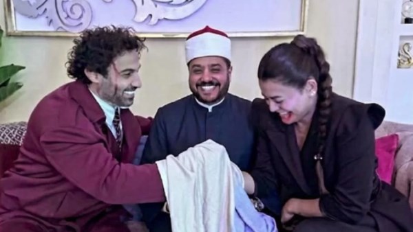 أسماء جلال وأحمد فهمي