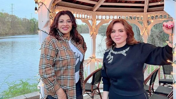 إلهام شاهين وهالة صدقي 