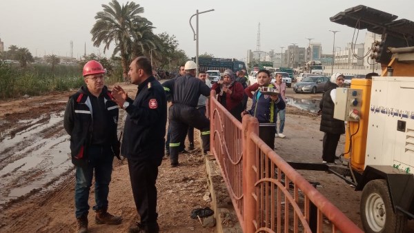 تسريب سولار بترعة الإسماعيلية بمنطقة أبو زعبل.