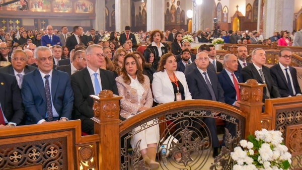 قداس عيد القيامة المجيد بالكاتدرائية المرقسية 