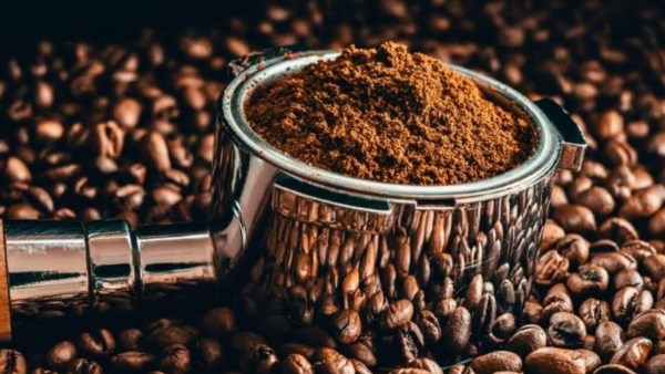 حبيبات القهوة