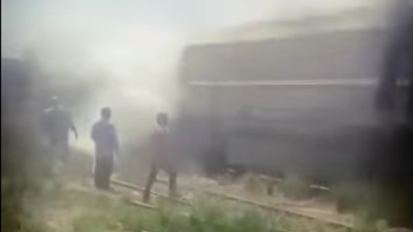 جانب من الحريق 