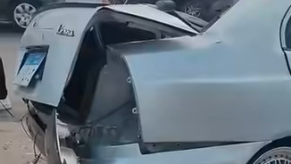 جانب من الحادث 