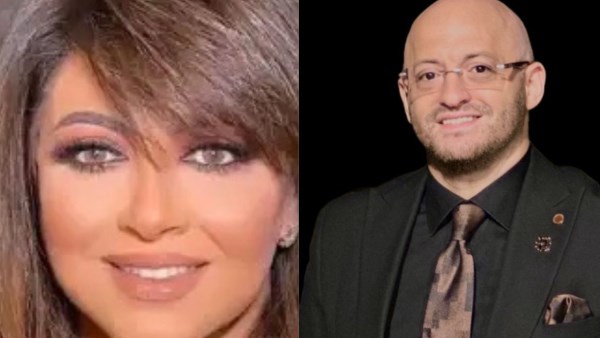 هالة صدقي ومحاميها شريف حافظ 