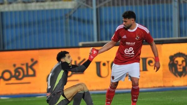 لقطة من المباراة