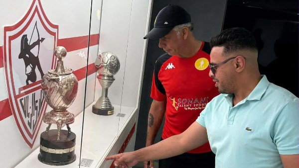 مارك فيش يزور متحف  الزمالك