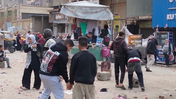 حملة مكثفة بعين شمس لرفع الإشغالات والباعة الجائلين