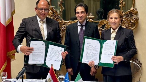 توقيع مذكرة تفاهم بين "جامعة العاصمة" - حلوان سابقاً - وجامعة يوني تونو الإيطالية 